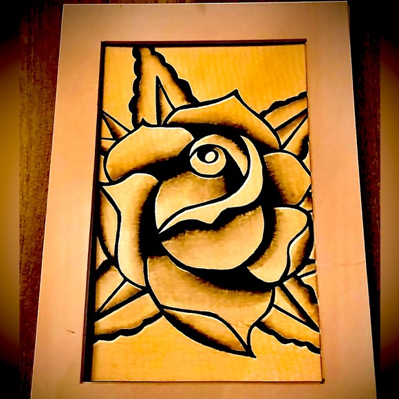 Hand painted (SPITSHADIN….) calligraphy pen - Picture 1 of 1
